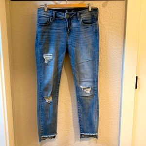 Kut from The Kloth Connie Ankle Skinny RawStep Hem